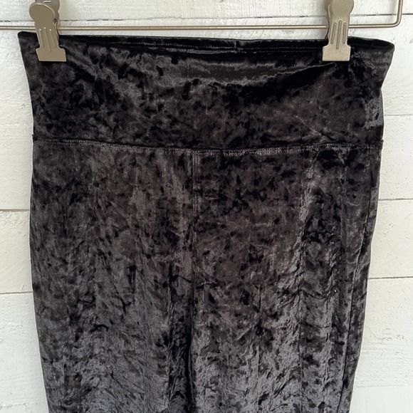 Express Crushed Velvet Leggings.  Size S - Picture 2 of 8